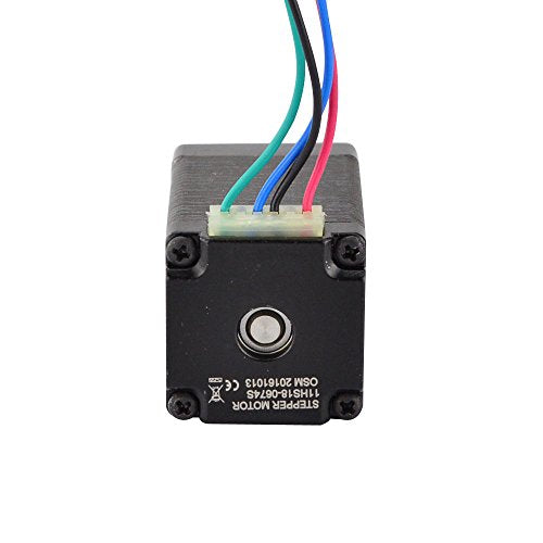 STEPPERONLINE Nema 11 Stepper Motor Bipolar 1.8 deg 9.5 Ncm 0.67 A 28 x 45 mm 4 Wires for 3D Printer/CNC Milling