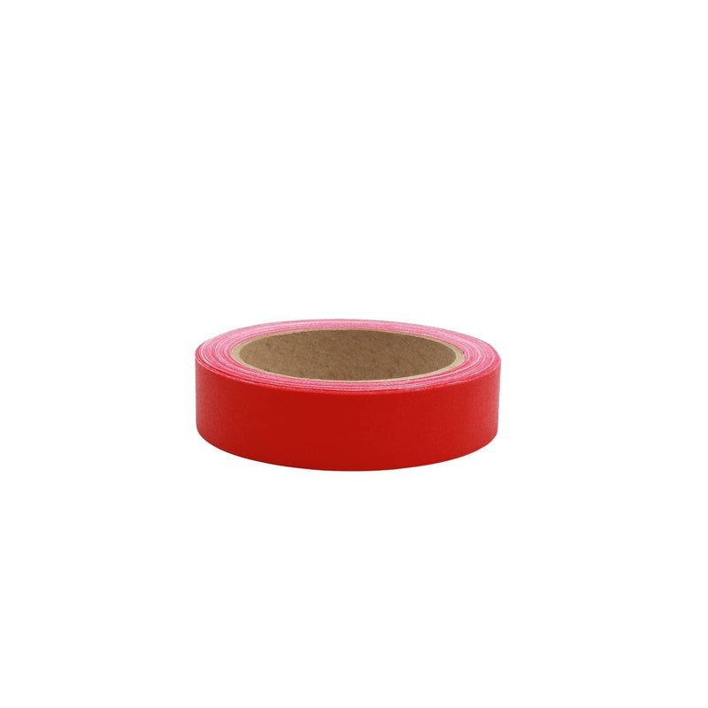 ChromaLabel Non-Reflective Multi Purpose Professional Grade Gaffer Tape Matte Finish, 15 Yards Per Roll, 1 Inch, Red 1" Wide
