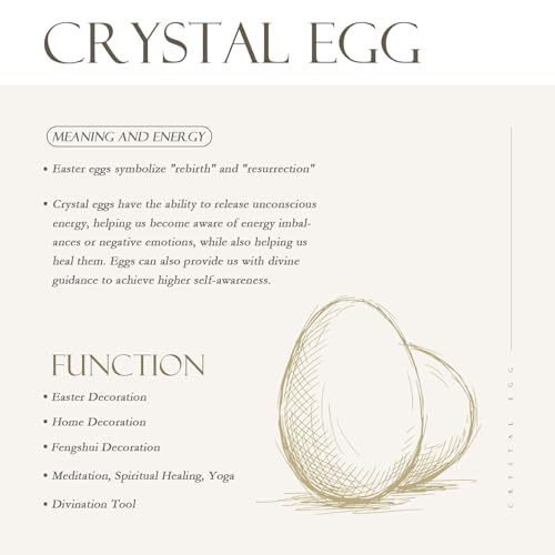 Rose Quartz Crystal Egg Decor Polished Stone Egg #5-Rose Quartz