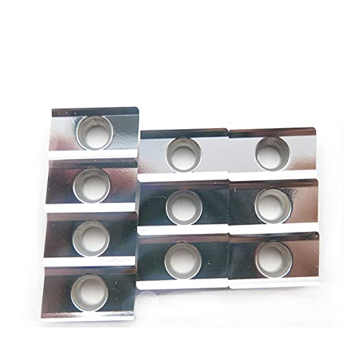 FOMASP APKT160408FR carbide milling inserts for aluminum, 10-piece set