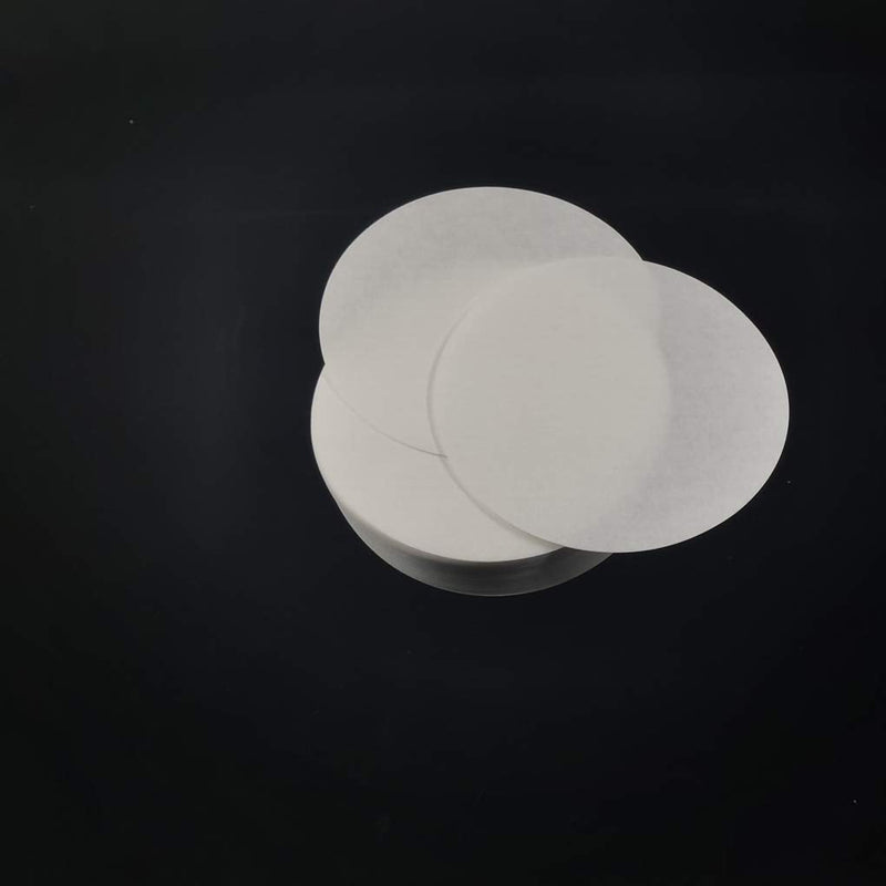 [Australia - AusPower] - HeyWin Filter Paper Round White, 11 cm, Pack of 100, Quality Filter Paper for Science Experiment, Also for Oil Industry Test (110 mm) 110mm 