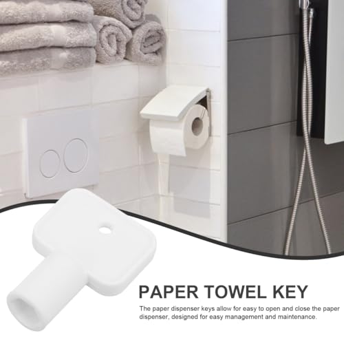 Angoily Commercial Toilet Roll Dispenser Keys - 607 Paper Towel Box Key