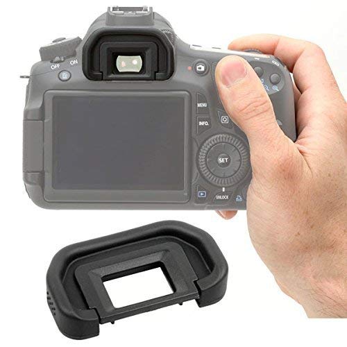 [Australia - AusPower] - ChromLives Camera Eyepiece Eyecup Compatible with 18mm EB Replacement Viewfinder Protector Compatible with Canon EOS 80D 70D 60D 77D 50D Mark II 6D 6D Mark II 40D 30D 20D 20Da 10D 60Da A2 A2E D30 D60 