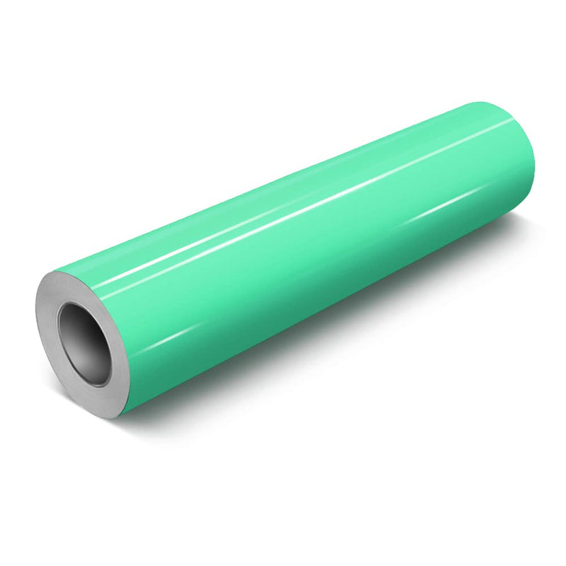 VViViD Mint Gloss DECO65 Permanent Adhesive Craft Vinyl for Cricut, Silhouette & Cameo (20ft x 11.8" Large Roll) Green 20ft x 11.8" Roll