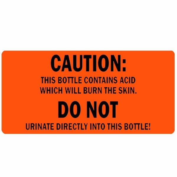LabelValue.com | Caution This Contains Acid Medical Labels LV-MUC12