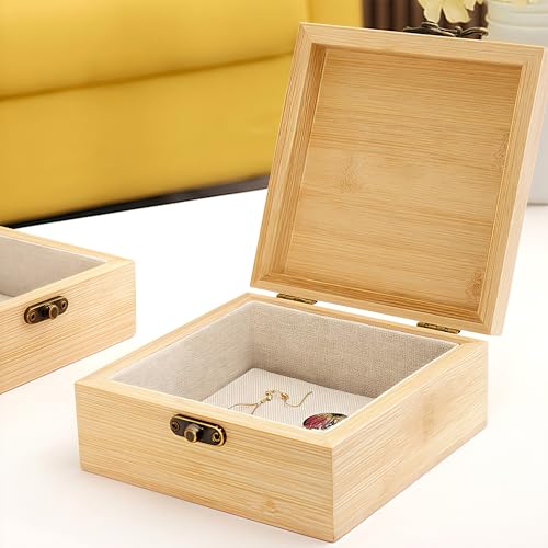 Trinket Keepsake Decorative Memory Jewelry Storage Box, Wedding Bridesmaid Graduation Memorial Thank You Anniversary Friendship Office Home Gifts (Letter C) Letter C
