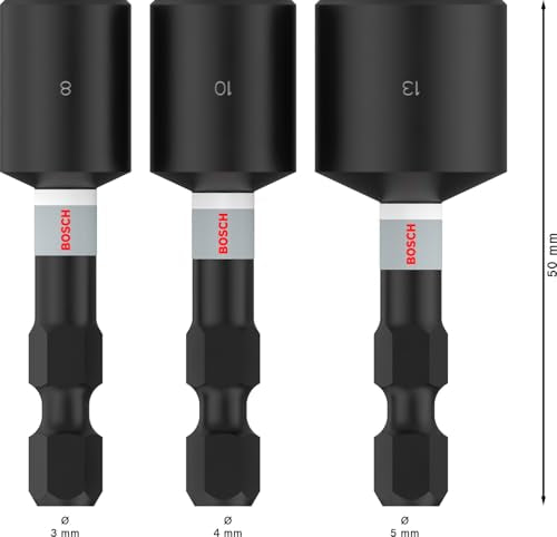 Bosch 3X PRO Nutsetter Impact 8 - 10 - 13 mm