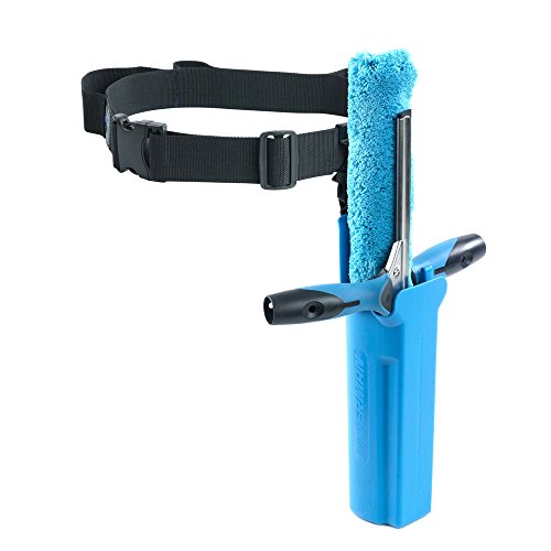 Moerman 17833 side bucket-tool holder with quick-release tool holster in black plastic