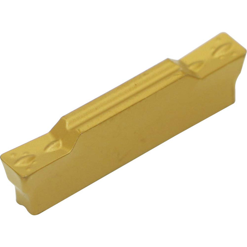 [Australia - AusPower] - Indexable Carbide Grooving Inserts MGMN300-M (3mm) Tin Coated CNC Carbide Turning Inserts Lathe Inserts Cutters for MGEHR MGIVR Lathe Grooving Cut-Off Tool,Processing Steel,10 Pcs/Box MGMN300-M NC 