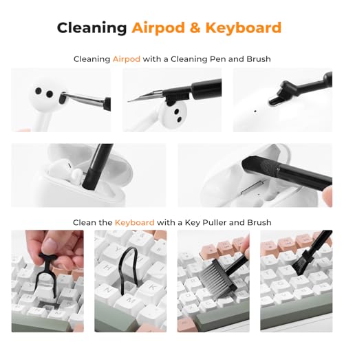 K&F CONCEPT 22 in 1 Electronics Cleaning Kit for Phone, Keyboard, Laptop
