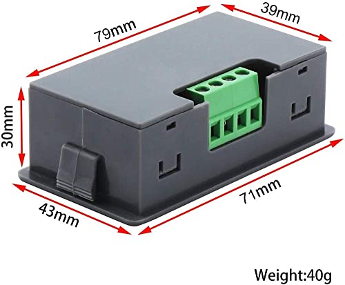 PWM Signal Generator, 1HZ~150KHz, Dual Mode Generator, Adjustable Pulse Rate Shutdown Ratio, Rectangular Square Shaft Module with Housing