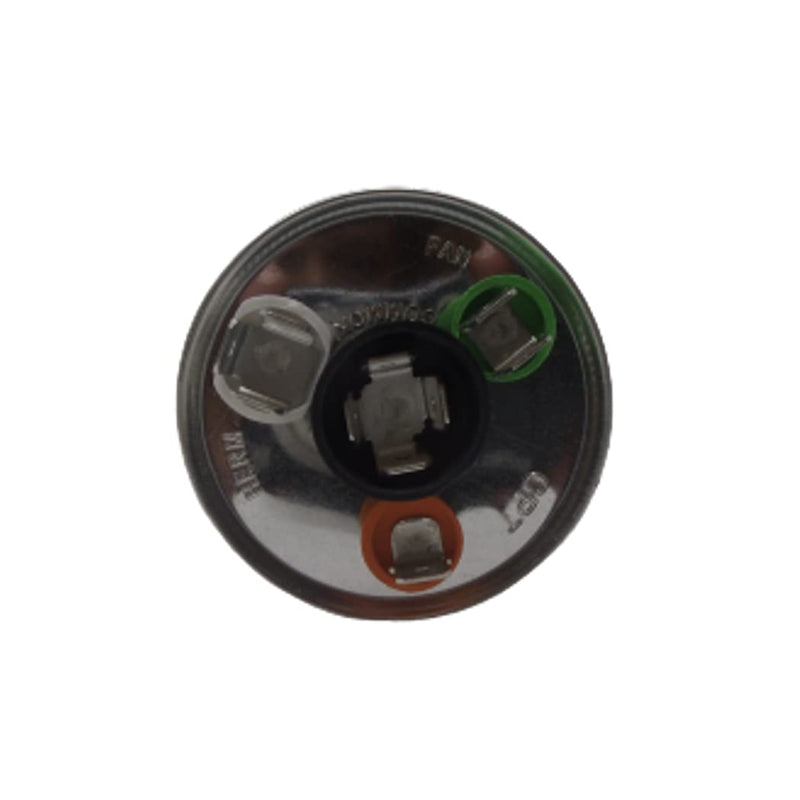35 + 3 uf / Mfd Round Dual Universal Capacitor Replacement Amrad USA2226BA Replacement - used for 370 or 440 VAC , Made in the U.S.A.