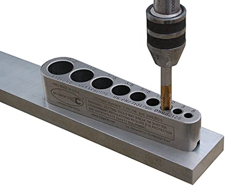 Big Gator Tools V-TapGuide STI-UNC100SNP standard UNC tapping insert guide for accurate hole tapping