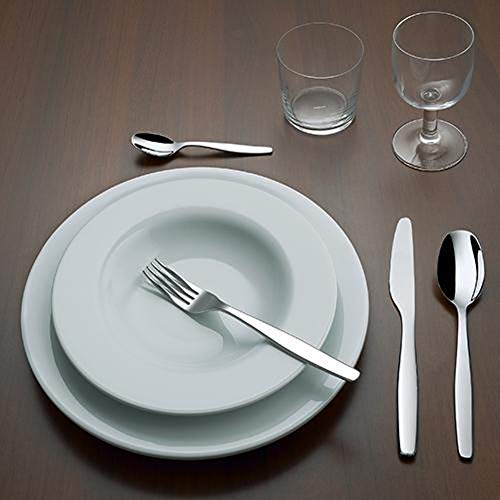 Alessi ANF06/1 Itsumo - Table spoon in 18/10 stainless steel. Set of 6.