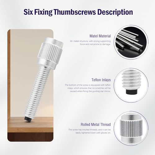 Astromania Telescope Mounting Rings Guide Scope Rings 152mm Inside Diameter Inside Diameter -152MM