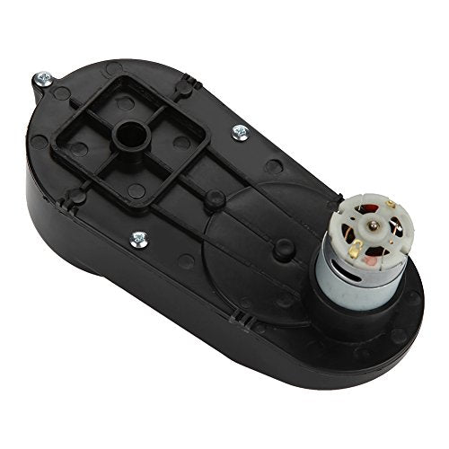 Gearbox with 6V/12V Motor, RS390 Electric Motor Gearbox 6V/12V 12000-20000RPM for Kids Electric Cars and Motorcycles High Speed RS390(6V 18000RPM)