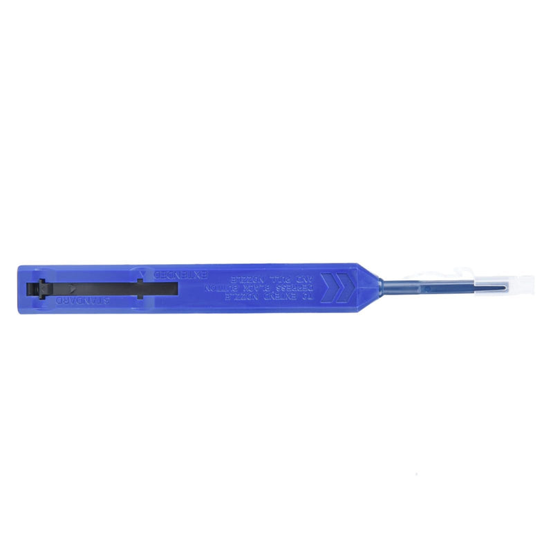 [Australia - AusPower] - Universal One-Click Fibre Optic Pen, Cleans for 2.5 mm SC/FC/ST and 1.25 mm LC/MU, Cleaning Tool for Fibre Optic Connectors (KOC-125 Fit for 1.25 mm), Network Analyzer, blue 