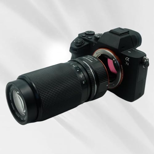 PHOLSY Lens Mount Adapter Manual Focus: Compatible with Minolta Rokkor MD (MC/SR) Lens to Compatible with Sony E (NEX) Camera Body Minolta MD to Sony E