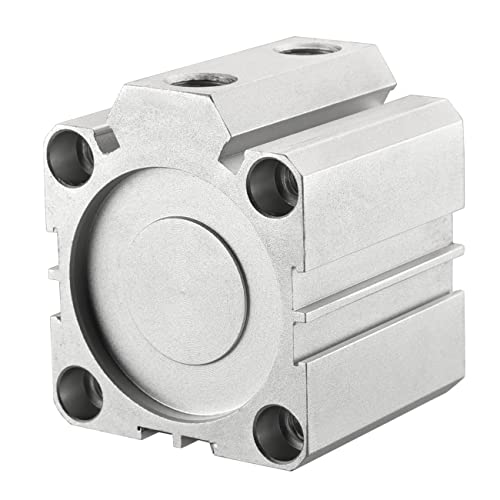 Heschen Compact Aluminum Air Cylinder SDA 50-30 Bore 50mm Stroke 30mm