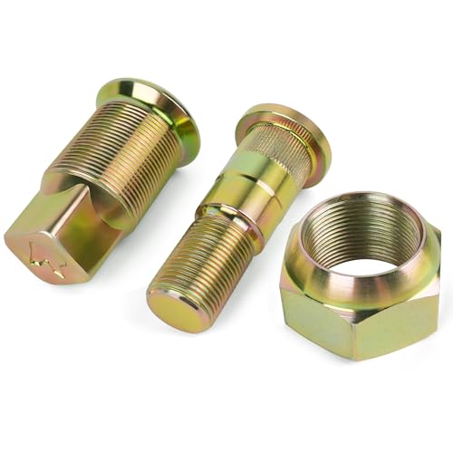 Camotokiit rear right wheel nuts and stud kit, lug nuts for vehicle wheel assembly
