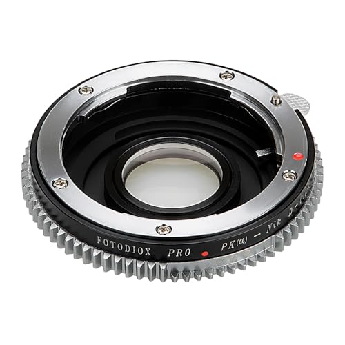 Fotodiox Pro Lens Mount Adapter Compatible with Pentax K AF (KAF) Lenses to Nikon F-Mount Cameras