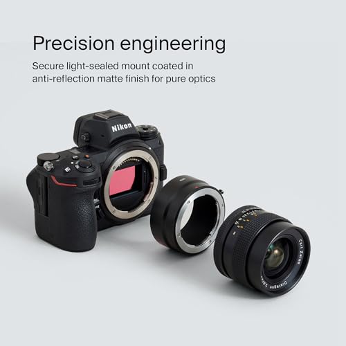 Urth Lens Mount Adapter Compatible with C/Y to NIK Z (Manual) Contax/Yashica