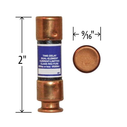 (2 Pack) Compatible Replacement for Littlefuse FLNR-20 - Edison Time Delay Fuse - 20 Amp 250V - RK5 Dual Element c
