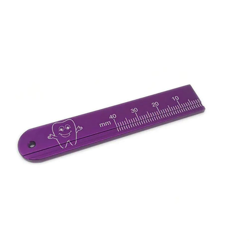 [Australia - AusPower] - 5pcs Dental Endo Rulers Span Measure Scale Endodontic Dentist Tools Materials Colorful 