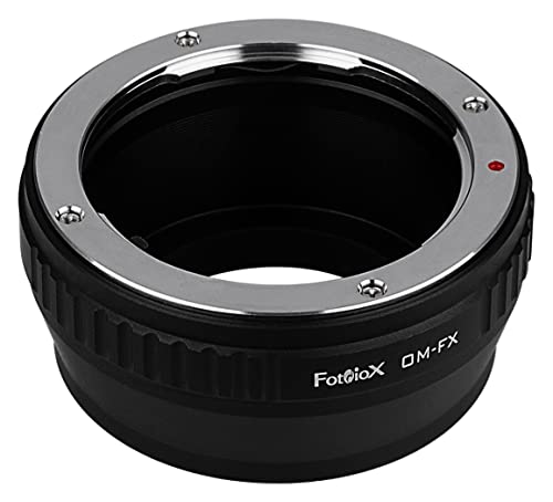 Fotodiox Lens Mount Adapter Compatible with Olympus Zuiko (OM) 35mm SLR Lens on Fuji X-Mount Cameras Olympus OM 35mm Standard