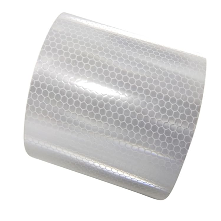 3 inch White Reflective Tape, Heavy Duty Strong Adhesive Hazard Caution Safety Warning Conspicuity Tape for Trailer, 3" x 30ft