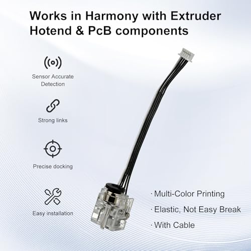 3D Printer Extruder Filament Sensor Compatible with X1 Series 3D Printer Update Accessories X1/X1C Hall Switch