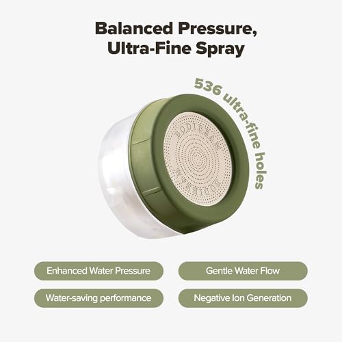 Bathroom Sink Faucet Water Filter, Vitamin C Gel, Olive Green