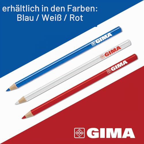 Gima Dermatograph Pen, Skin Marker, Dermatological Pencils, 33176, Pack of 6, White