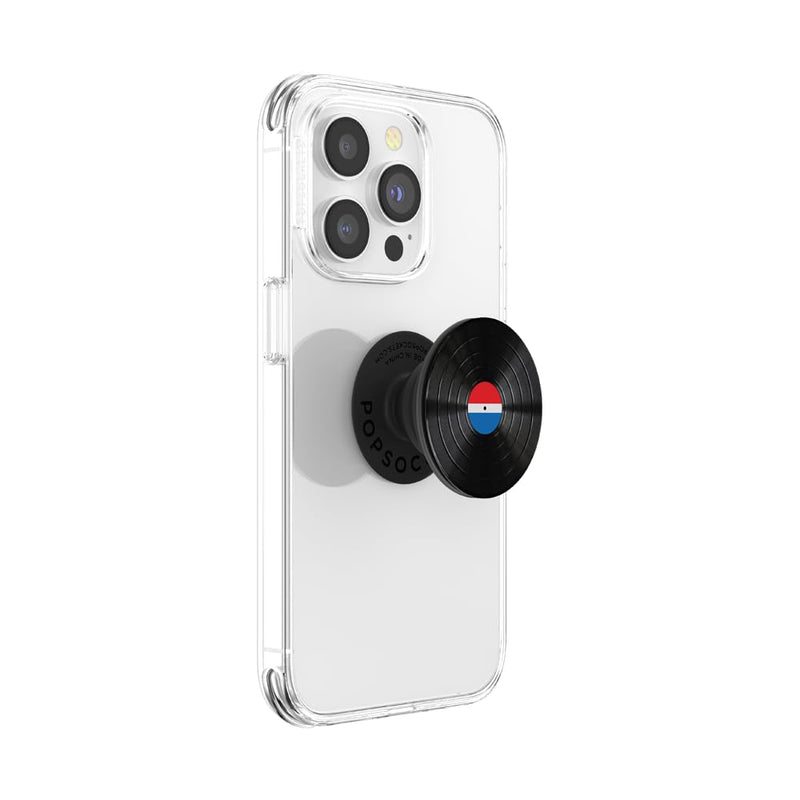 [Australia - AusPower] - PopSockets Phone Grip with Expanding Kickstand, Backspin PopSocket, Spinning PopSockets - 45 RPM Vinyl 
