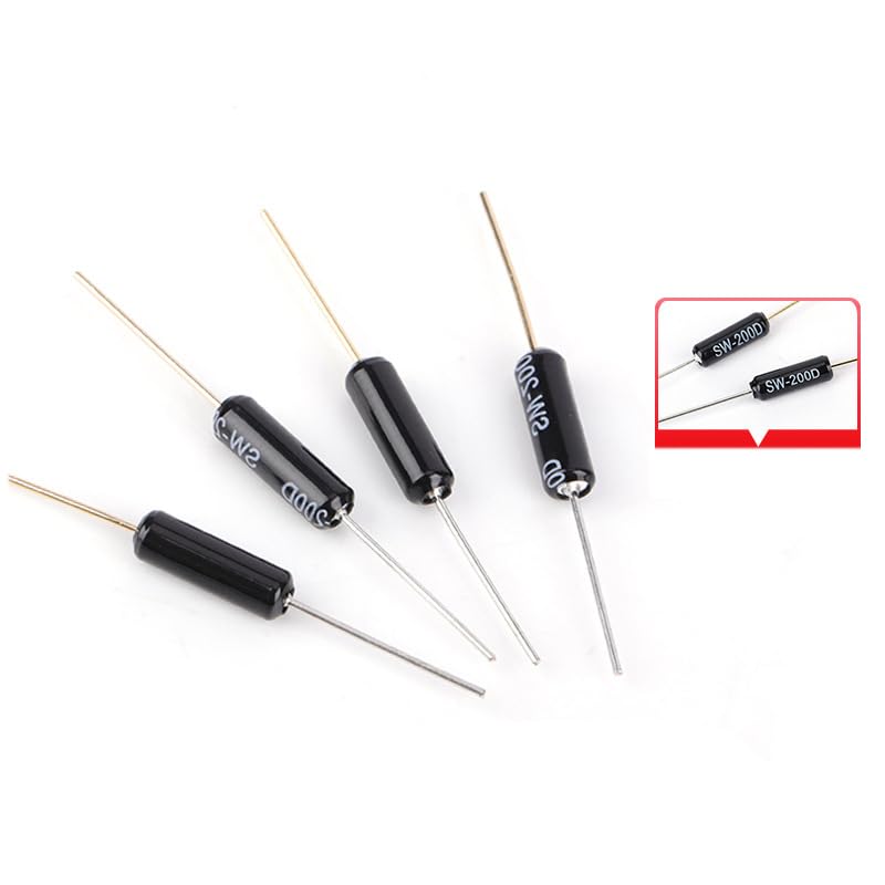 [Australia - AusPower] - 20 Pack SW-200D Metal Ball Tilt Switch Sensor Angle Balance Bead Vibration Sensors Transducer Instead of Mercury Switches Highly Sensitive for Arduino Raspberry Pi DIY Electric Vehicle Alarm 