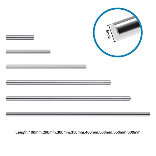 2 Set 8mm x 400mm Linear Shaft Kit SK8 Support SCS8UU Ball Bearing Type-2 2
