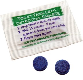 [Australia - AusPower] - Toilet Leak Detecting Tablets - Dye Tablets for Bathroom Leaks - Detect Silent Leaks 