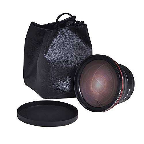 55MM 0.43x Professional HD Wide Angle Lens w/Macro Portion for Nikon D3400 D5600 for Sony Alpha Cameras 55MM