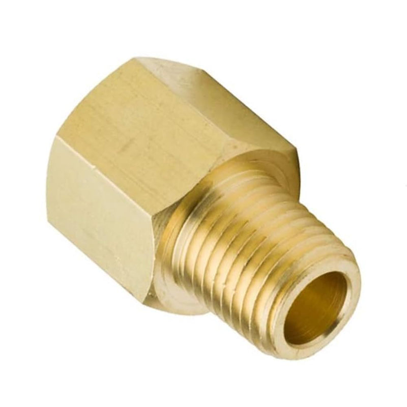 [Australia - AusPower] - Brass Reducing Adapter, 1/4" NPT Male X 1/2" NPT Female, (2 Pack) 