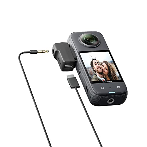 CYNOVA X3 Mic Adapter + X3 Lens Guards Screen Protector Set