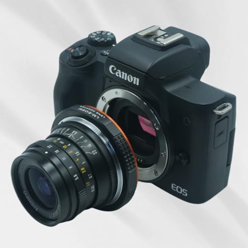 PHOLSY Lens Mount Adapter Compatible with Leica M Lens to Canon EF-M Camera Leica M to EOS M