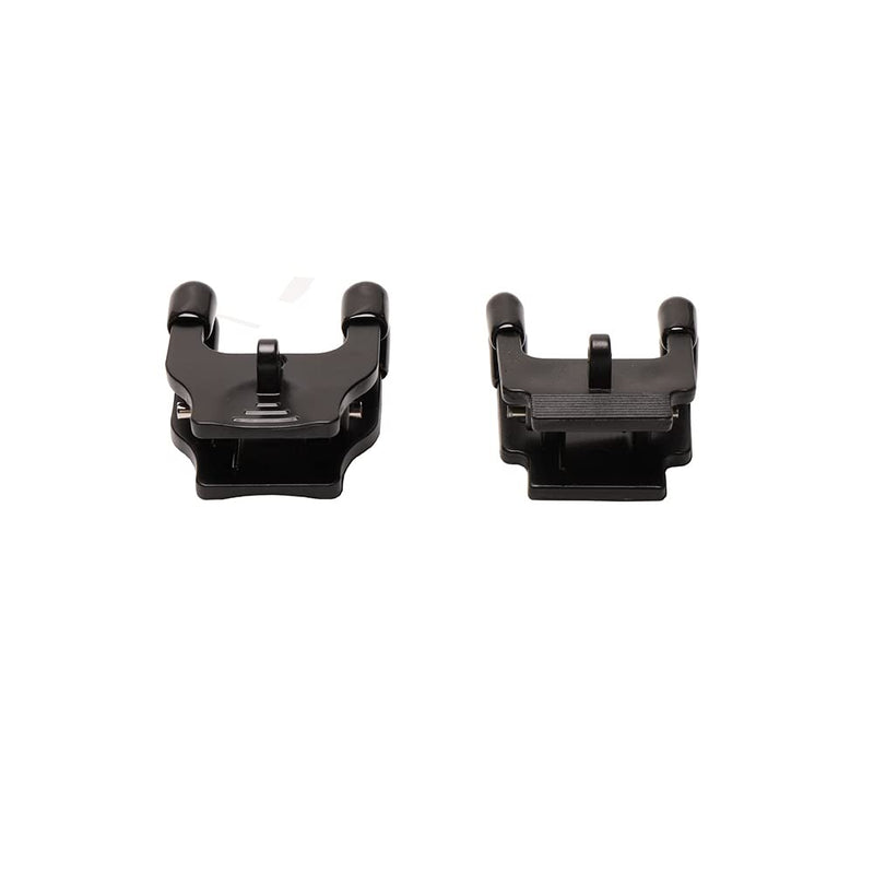 [Australia - AusPower] - 2pcs Plastic Clip for Headlight Clip Mount Connect with Own Glasses Headlight Replaceable Accessories 
