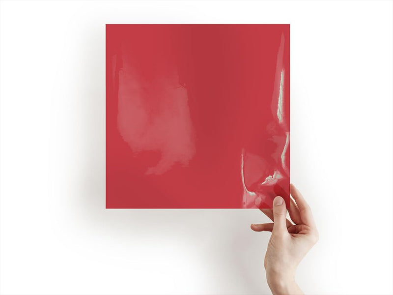 ORACAL 8300 Series Transparent Calendered Film in Red 031-12" x 5ft - Gloss Finish Tinted Vinyl Sheet Roll for Signage, Graphics and Vehicles 12in x 5ft