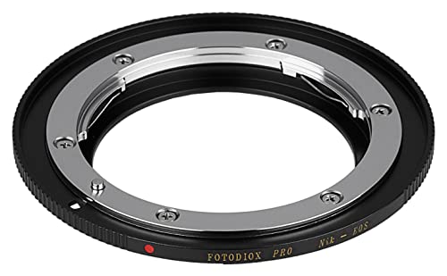 Fotodiox PRO Lens Adapter Compatible with Nikon F-Mount Lenses on Canon EOS EF/EF-S Cameras