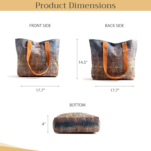 Maison d' Hermine 100% Cotton Canvas Tote Bag Reusable Shoulder Grocery Bag 06 - Imperfection