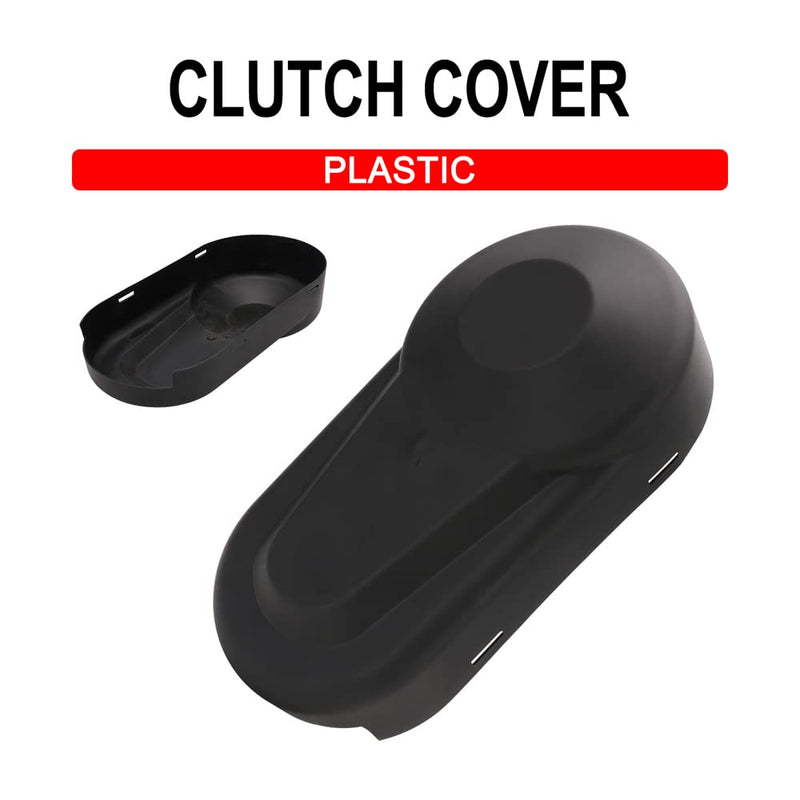 [Australia - AusPower] - Funparts Clutch Cover,Mini Bike Clutch Cover Guard Plastic for CT200U Trial CT200U-EX BT200X Predator 212CC 196CC 200CC Black 
