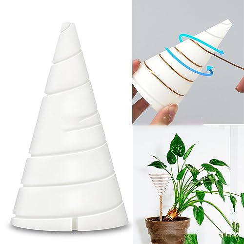 2 Piece Fibonacci Coil Winder Electric Culture Gardening Copper Coil Antennas Winding Jig Garden Aerial Making Tool Plant Stakes