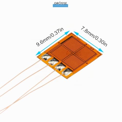 2 Pieces Strain Gauges BF350-3EB BF350 350 Ohm Full Bridge DMS Foil DMS High Precision Pressure Sensor