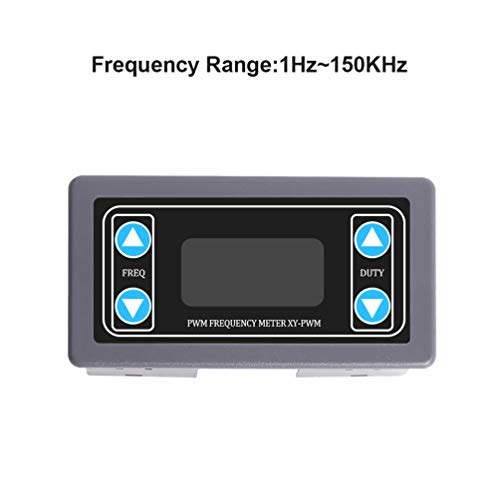 [Australia - AusPower] - Signal Generator, MiOYOOW 1Hz-150KHz 1-Channel Adjustable PWM Pulse Frequency Generator Module DC 3.3V-30V 5-30mA LCD Display Module 
