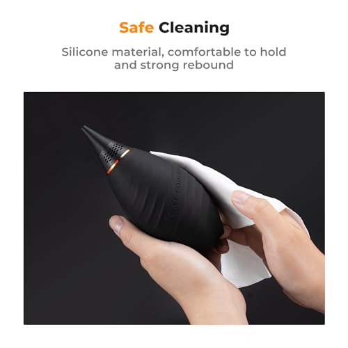 K&F CONCEPT Soft Tip Strong Air Blower with Short Nozzle,Highly Elastic